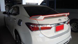 Спойлер на крышку багажника GT Style для Toyota Corolla 2014-